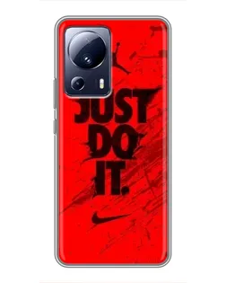 Чехол для Xiaomi 13 Lite с картинкой «Nike Just Do It»