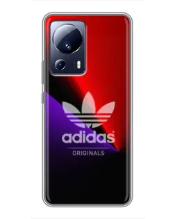 Чехол для Xiaomi 13 Lite с картинкой «Adidas Red Neon» Чехол для Xiaomi 13 Lite с картинкой «Adidas Red Neon»