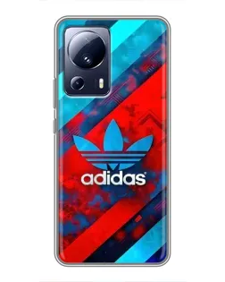 Чехол для Xiaomi 13 Lite с картинкой «Абстракция Adidas» Чехол для Xiaomi 13 Lite с картинкой «Абстракция Adidas»