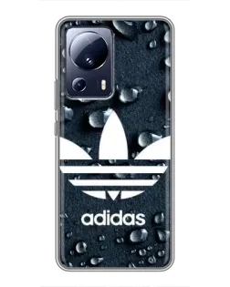 Чехол для Xiaomi 13 Lite с картинкой «Adidas Trefoil Blue» Чехол для Xiaomi 13 Lite с картинкой «Adidas Trefoil Blue»