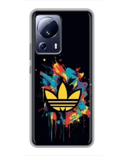 Чехол для Xiaomi 13 Lite с картинкой «Adidas Splash» Чехол для Xiaomi 13 Lite с картинкой «Adidas Splash»