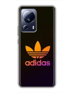 Чехол для Xiaomi 13 Lite с картинкой «Градиент Adidas» Чехол для Xiaomi 13 Lite с картинкой «Градиент Adidas»