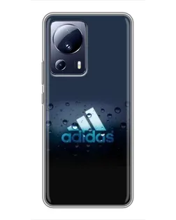 Чехол для Xiaomi 13 Lite с картинкой «Adidas Water Drops» Чехол для Xiaomi 13 Lite с картинкой «Adidas Water Drops»