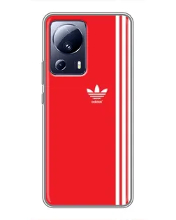 Чехол для Xiaomi 13 Lite с картинкой «Красный минимализм Adidas» Чехол для Xiaomi 13 Lite с картинкой «Красный минимализм Adidas»