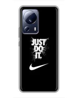 Чохол для Xiaomi 13 Lite з картинкою «Текстовий принт Nike» Чохол для Xiaomi 13 Lite з картинкою «Текстовий принт Nike»