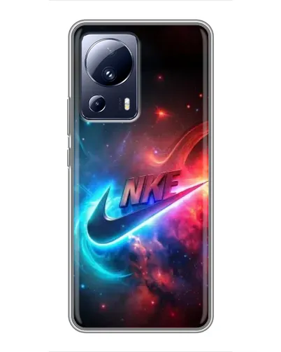 Чехол для Xiaomi 13 Lite с картинкой «Огненный логотип Nike» Чехол для Xiaomi 13 Lite с картинкой «Огненный логотип Nike»