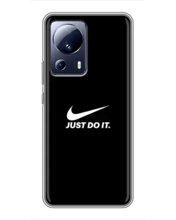 Чохол для Xiaomi 13 Lite з картинкою «Мінімалізм від Nike» Чохол для Xiaomi 13 Lite з картинкою «Мінімалізм від Nike»