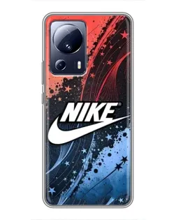 Чохол для Xiaomi 13 Lite з картинкою «Градієнтний принт Найк» Чохол для Xiaomi 13 Lite з картинкою «Градієнтний принт Найк»