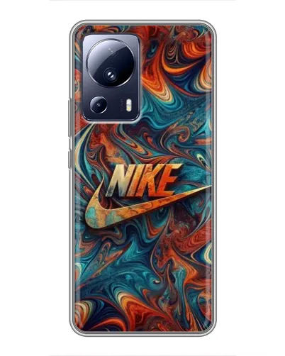 Чехол для Xiaomi 13 Lite с картинкой «Nike в абстракции» Чехол для Xiaomi 13 Lite с картинкой «Nike в абстракции»