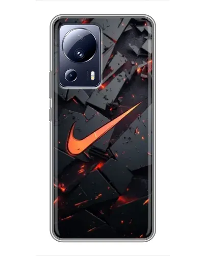 Чехол для Xiaomi 13 Lite с картинкой «Nike — эффект разломов» Чехол для Xiaomi 13 Lite с картинкой «Nike — эффект разломов»