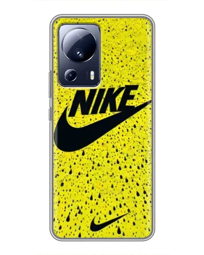 Чехол для Xiaomi 13 Lite с картинкой «Желтый текстурный Nike» Чехол для Xiaomi 13 Lite с картинкой «Желтый текстурный Nike»