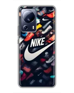Чохол для Xiaomi 13 Lite з картинкою «Колекція кросівок Nike» Чохол для Xiaomi 13 Lite з картинкою «Колекція кросівок Nike»