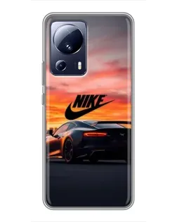 Чохол для Xiaomi 13 Lite з картинкою «Nike та суперкар» Чохол для Xiaomi 13 Lite з картинкою «Nike та суперкар»