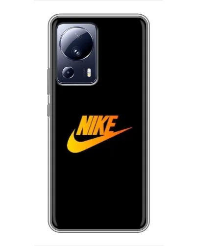 Чехол для Xiaomi 13 Lite с картинкой «Золотой логотип Nike» Чехол для Xiaomi 13 Lite с картинкой «Золотой логотип Nike»