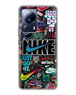 Чохол для Xiaomi 13 Lite з картинкою «Яскравий колаж Nike» Чохол для Xiaomi 13 Lite з картинкою «Яскравий колаж Nike»