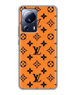 Чехол для Xiaomi 13 Lite с картинкой «Оранжевый стиль LV» Чехол для Xiaomi 13 Lite с картинкой «Оранжевый стиль LV»
