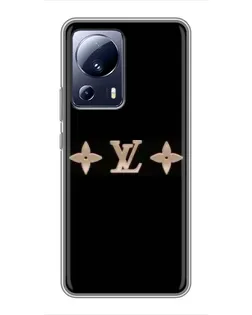 Чехол для Xiaomi 13 Lite с картинкой «Louis Vuitton — минимализм» Чехол для Xiaomi 13 Lite с картинкой «Louis Vuitton — минимализм»