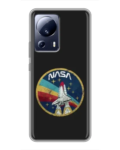 Чохол для Xiaomi 13 Lite з картинкою «NASA — емблема місії» Чохол для Xiaomi 13 Lite з картинкою «NASA — емблема місії»