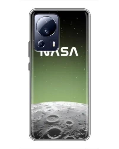 Чохол для Xiaomi 13 Lite з картинкою «NASA — місячний градієнт» Чохол для Xiaomi 13 Lite з картинкою «NASA — місячний градієнт»