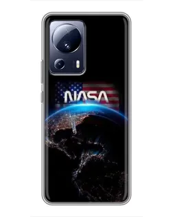 Чохол для Xiaomi 13 Lite з картинкою «Земля з космосу NASA» Чохол для Xiaomi 13 Lite з картинкою «Земля з космосу NASA»