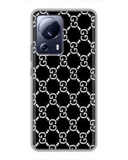 Чохол для Xiaomi 13 Lite з картинкою «Gucci — сітчастий паттерн»