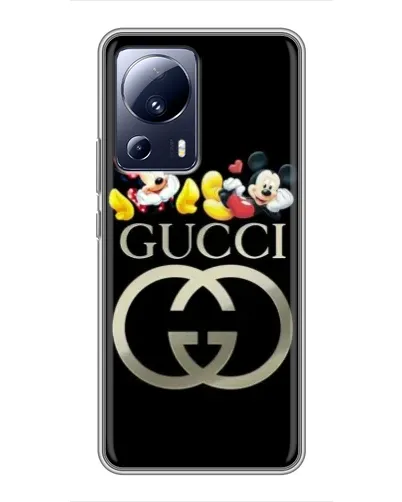 Чохол для Xiaomi 13 Lite з картинкою «Gucci — герої Disney» Чохол для Xiaomi 13 Lite з картинкою «Gucci — герої Disney»