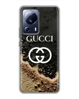 Чохол для Xiaomi 13 Lite з картинкою «Gucci — піщані дюни»