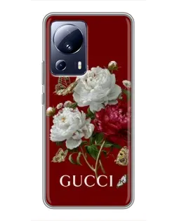 Чохол для Xiaomi 13 Lite з картинкою «Gucci — сад»