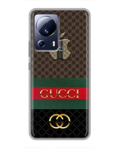 Чохол для Xiaomi 13 Lite з картинкою «Gucci — брендований десерт» Чохол для Xiaomi 13 Lite з картинкою «Gucci — брендований десерт»