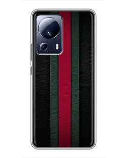 Чохол для Xiaomi 13 Lite з картинкою «Gucci — неонова лінія»