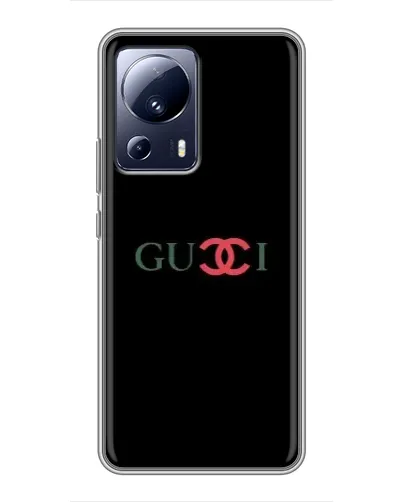 Чохол для Xiaomi 13 Lite з картинкою «Gucci — червоний градієнт» Чохол для Xiaomi 13 Lite з картинкою «Gucci — червоний градієнт»