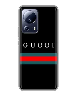 Чохол для Xiaomi 13 Lite з картинкою «Gucci — червоний пояс»