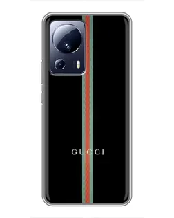 Чохол для Xiaomi 13 Lite з картинкою «Gucci — строга лінія»