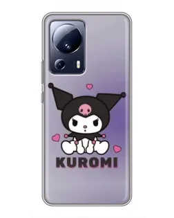Чехол для Xiaomi 13 Lite с картинкой «Kuromi — фиолетовый арт» Чехол для Xiaomi 13 Lite с картинкой «Kuromi — фиолетовый арт»