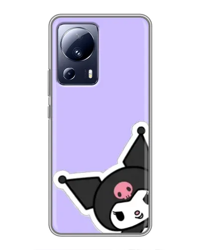 Чехол для Xiaomi 13 Lite с картинкой «Забавная Kuromi»