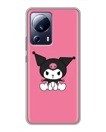 Чехол для Xiaomi 13 Lite с картинкой «Хмурая Kuromi»