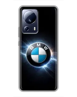 Чехол для Xiaomi 13 Lite с картинкой «BMW — неоновое сияние» Чехол для Xiaomi 13 Lite с картинкой «BMW — неоновое сияние»
