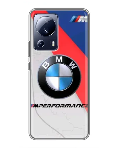 Чехол для Xiaomi 13 Lite с картинкой «BMW Performance стиль»
