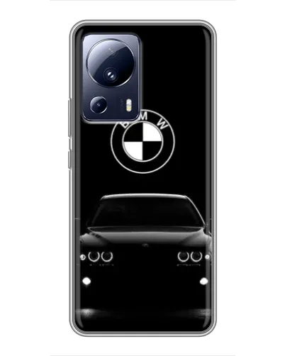 Чехол для Xiaomi 13 Lite с картинкой «BMW — взгляд из темноты»