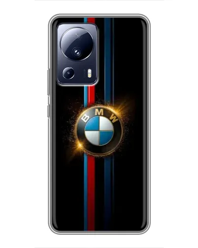 Чехол для Xiaomi 13 Lite с картинкой «BMW M-Power неон»