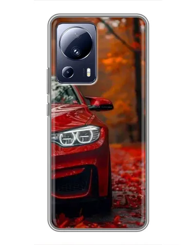 Чехол для Xiaomi 13 Lite с картинкой «Осенняя BMW M4»
