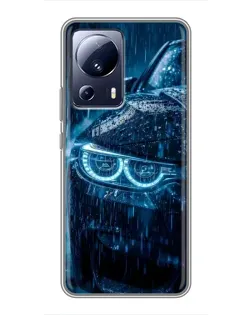 Чехол для Xiaomi 13 Lite с картинкой «BMW под дождем» Чехол для Xiaomi 13 Lite с картинкой «BMW под дождем»