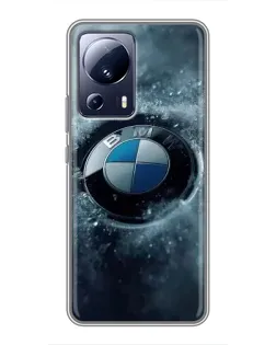 Чехол для Xiaomi 13 Lite с картинкой «Логотип BMW — лед» Чехол для Xiaomi 13 Lite с картинкой «Логотип BMW — лед»