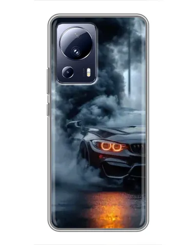 Чехол для Xiaomi 13 Lite с картинкой «BMW M-Power — абстракция» Чехол для Xiaomi 13 Lite с картинкой «BMW M-Power — абстракция»