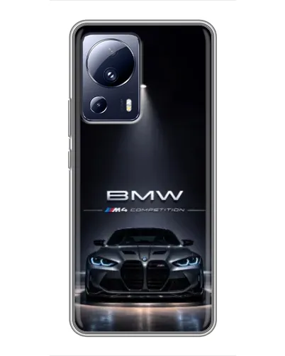 Чехол для Xiaomi 13 Lite с картинкой «BMW сквозь ночной город» Чехол для Xiaomi 13 Lite с картинкой «BMW сквозь ночной город»