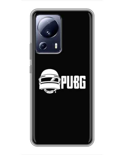 Чехол для Xiaomi 13 Lite с картинкой «PUBG — классический лого» Чехол для Xiaomi 13 Lite с картинкой «PUBG — классический лого»