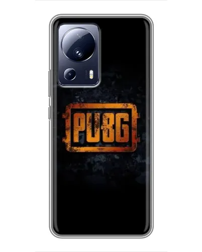 Чехол для Xiaomi 13 Lite с картинкой «PUBG — золотой логотип» Чехол для Xiaomi 13 Lite с картинкой «PUBG — золотой логотип»