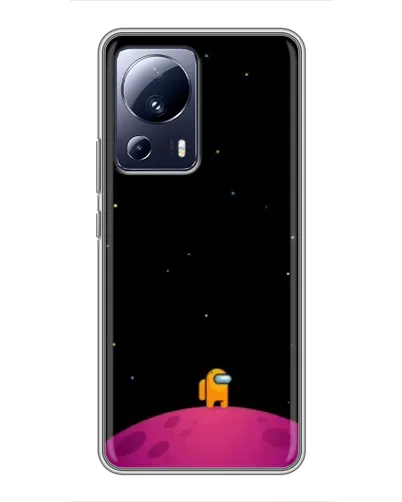 Чехол для Xiaomi 13 Lite с картинкой «Одинокий герой на планете»