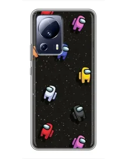 Чохол для Xiaomi 13 Lite з картинкою «Космічний патерн Among Us» Чохол для Xiaomi 13 Lite з картинкою «Космічний патерн Among Us»