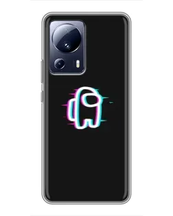 Чехол для Xiaomi 13 Lite с картинкой «Among Us неон» Чехол для Xiaomi 13 Lite с картинкой «Among Us неон»